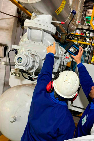 Okaya do Brasil - Detector de vazamento de gás industrial - Serviço